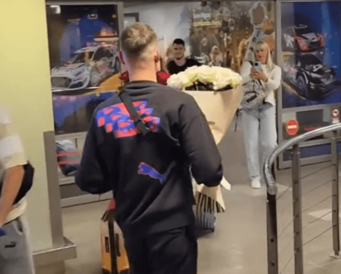 Как жених Магучих встречал ее в аэропорту: «Она достойна лучшего»