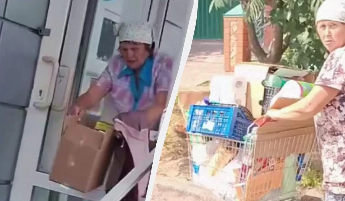 Гражданские россияне грабят магазины в Судже: видео
