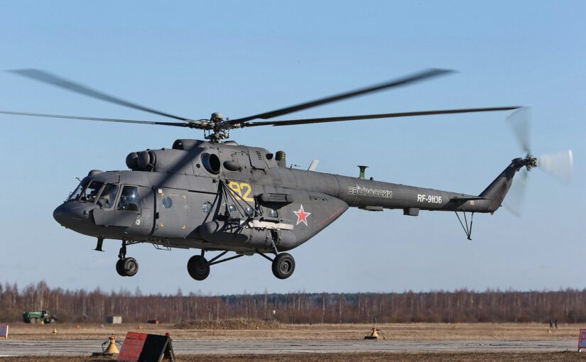 россияне дружеским огнем сбили собственный военный вертолет (фото) ➤ Prozoro.net.ua