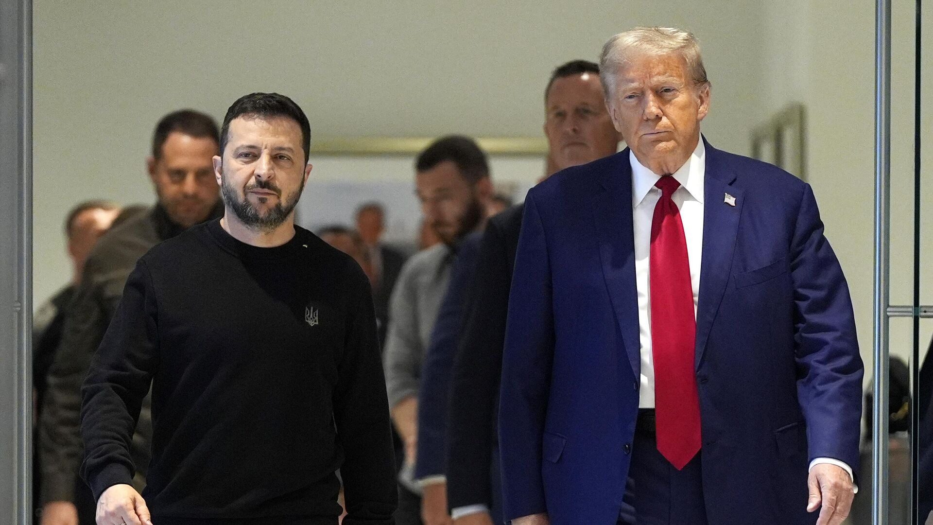 Трамп заявил, что «многое узнал» на встрече с Зеленским