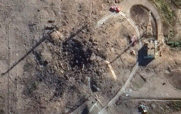 Полный провал: что осталось от полигона после запуска "Сармата" 3 Полный провал: что осталось от полигона после запуска "Сармата"