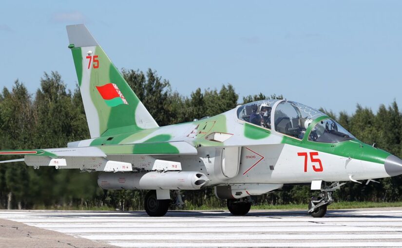 В Украину залетел белорусский самолет Як-130 ➤ Prozoro.net.ua
