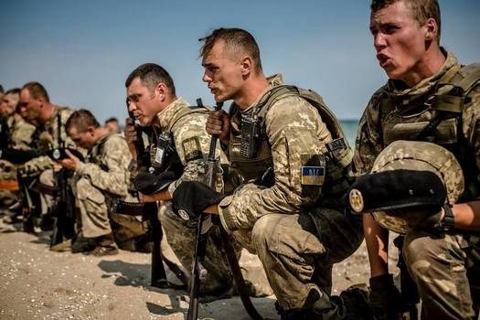 Морпехи вызвали огонь на себя при эвакуации раненых побратимов