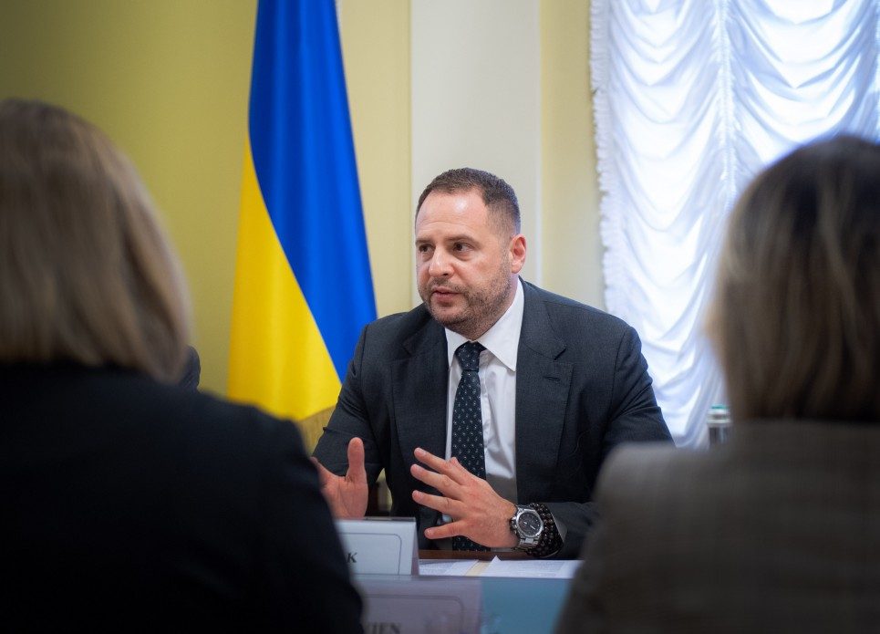 Єрмак назвав країни, на які нападе РФ