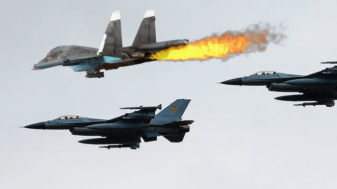 ЗСУ, ймовірно, вперше збили російський Су-34 з винищувача F-16 ➤ Prozoro.net.ua