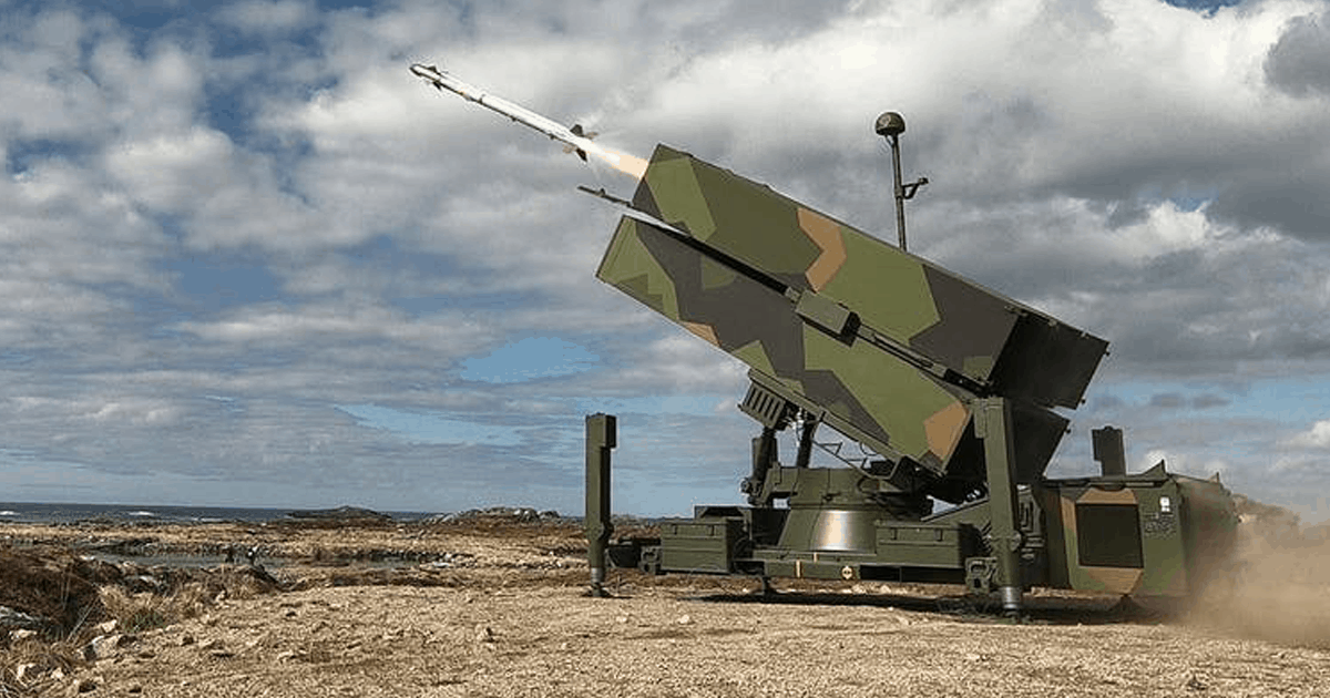 Норвегія посилить оборону України новими системами NASAMS 