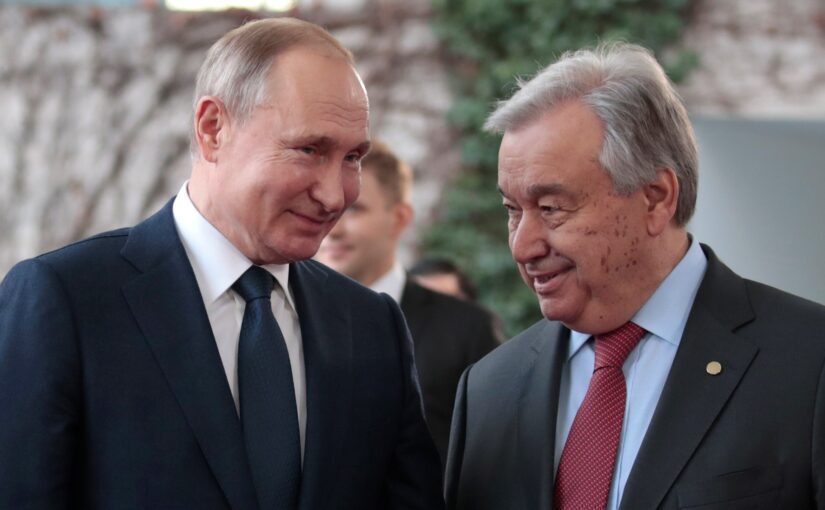 Зеленський відхилив візит генсека ООН до України — AFP ➤ Prozoro.net.ua