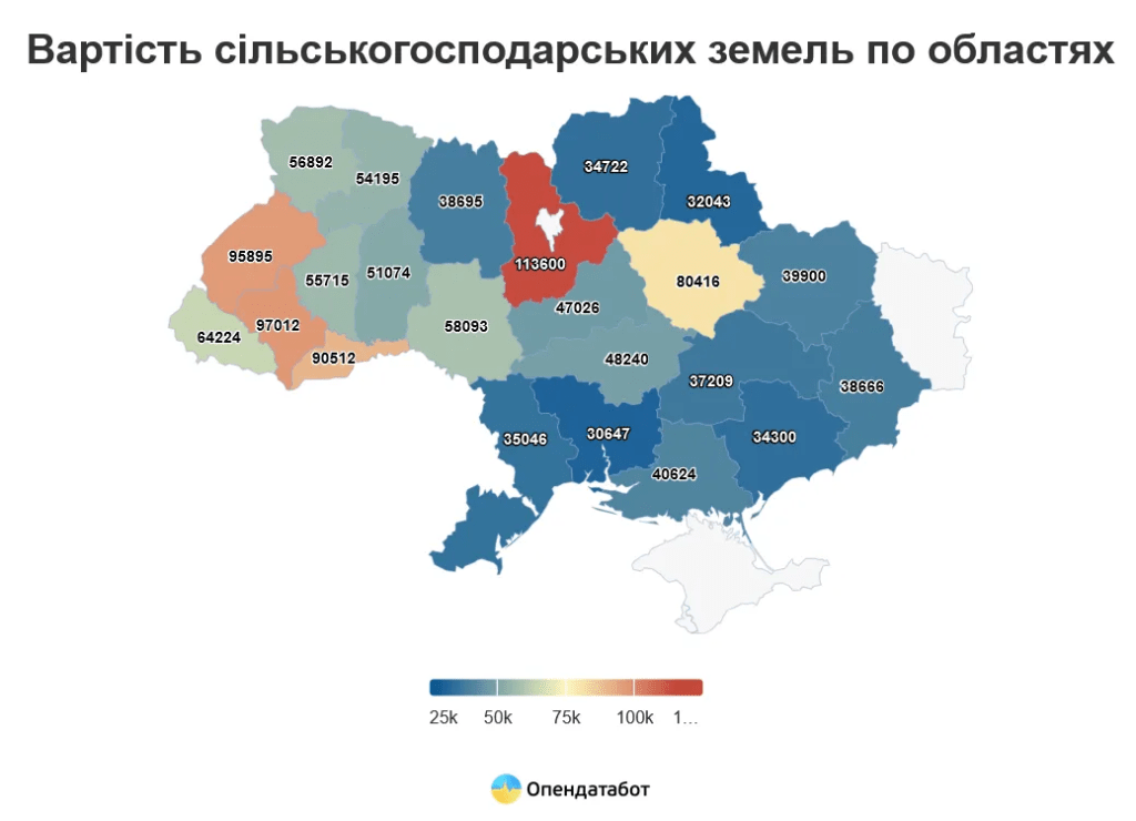 В Україні змінилися ціни на землю: скільки коштує гектар 4 В Україні змінилися ціни на землю: скільки коштує гектар