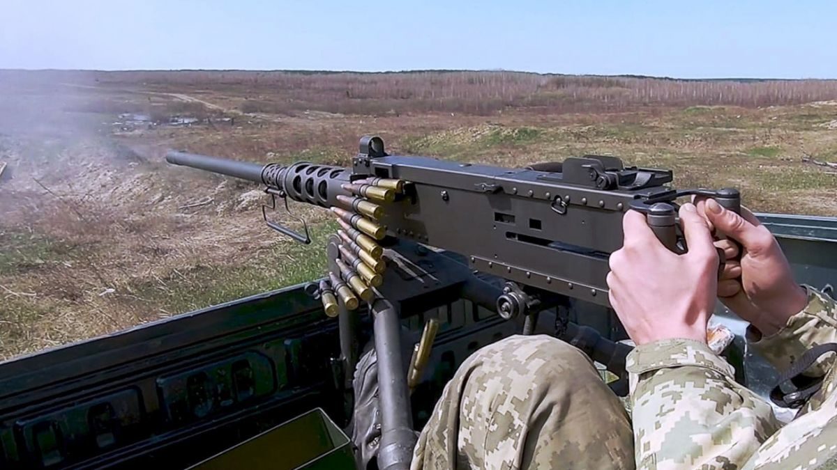 Нацгвардейцы в Винницкой области сбили крылатую ракету из пулемета (видео)
