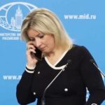 Захаровій у прямому ефірі наказали мовчати про удар по Україні ➤ Prozoro.net.ua