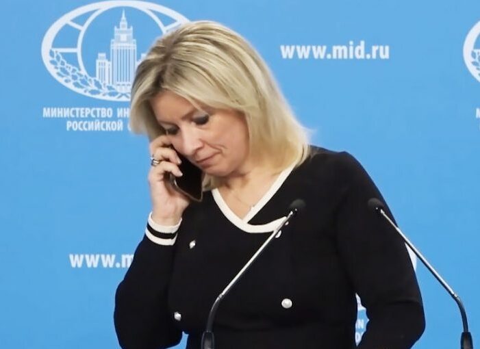 Захаровій у прямому ефірі наказали мовчати про удар по Україні ➤ Prozoro.net.ua