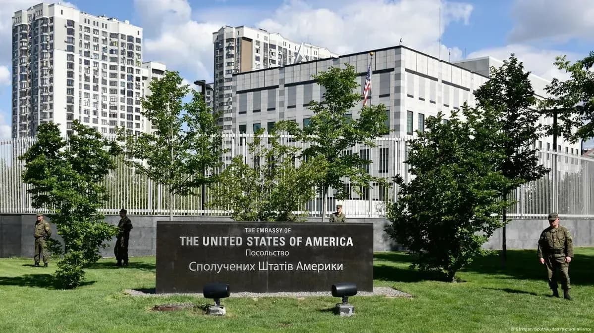 Посольство США в Киеве возобновило работу: причина ➤ Prozoro.net.ua