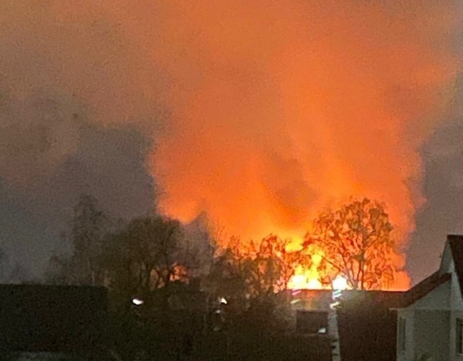 На Брянщине, где расположен крупный арсенал, прогремели взрывы