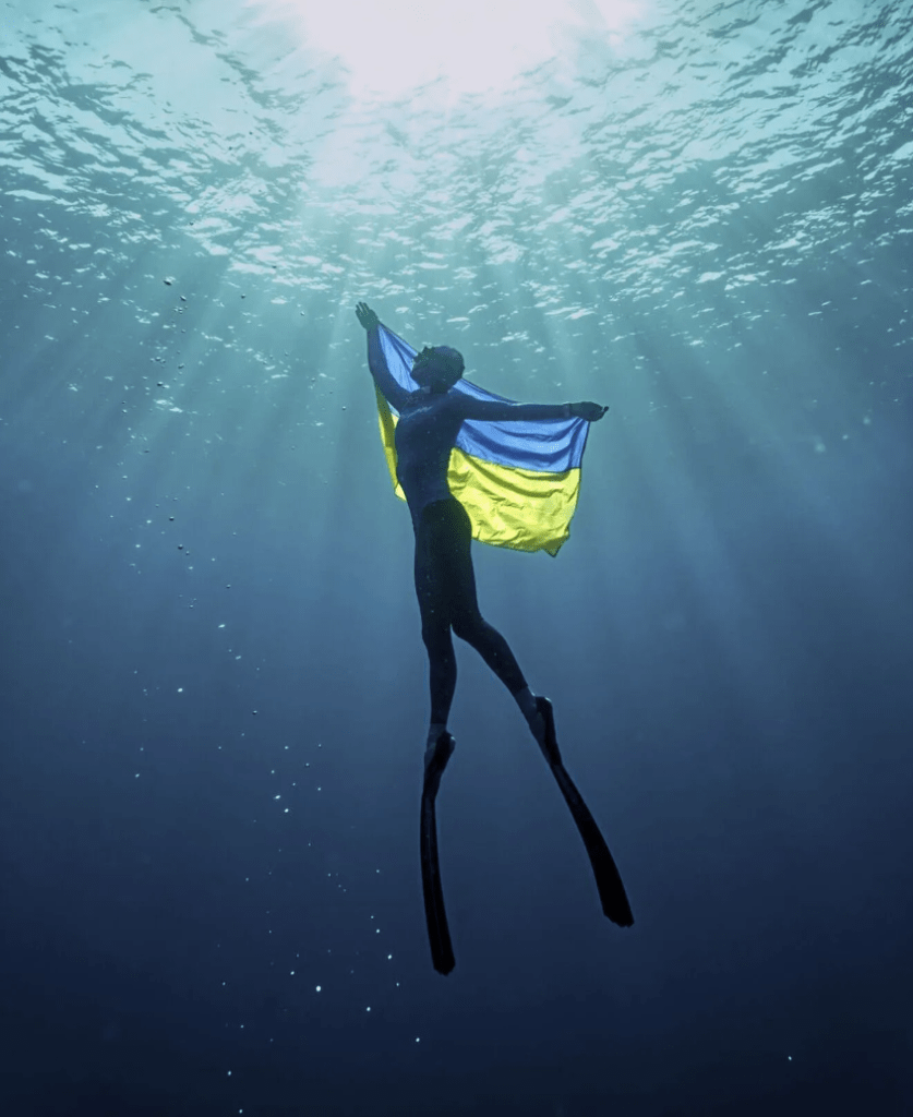 Украинская спортсменка установила мировой рекорд во фридайвинге (фото) 5 Катерина Садурська