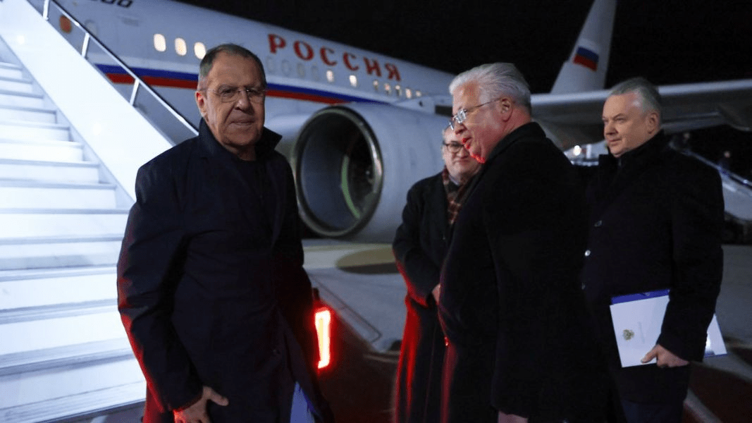 Лавров совершил первую поездку в ЕС после нападения на Украину