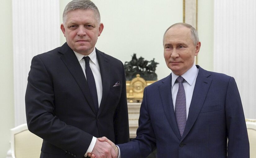 Візит Фіцо до Путіна: у Словаччині прем’єра назвали зрадником ➤ Prozoro.net.ua