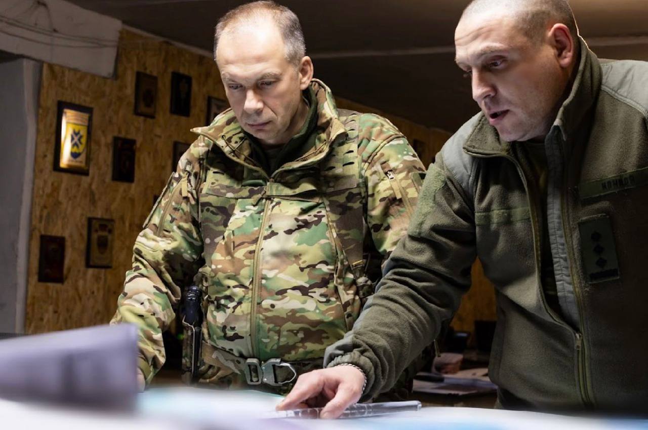 Сирський відвідав фронт і визначив головні завдання на Курщині