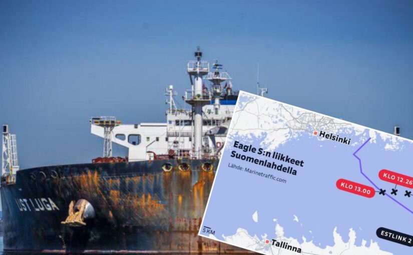 Обрив кабелю у морі: Фінляндія взяла на абордаж танкер РФ ➤ Prozoro.net.ua