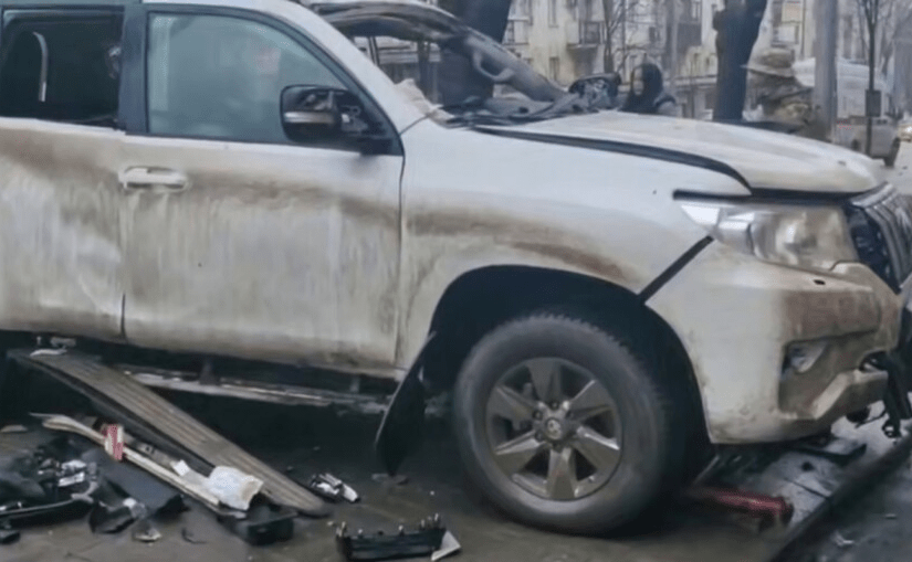 В Донецьку вибухнув автомобіль колишнього начальника колонії в Оленівці (фото, відео) ➤ Prozoro.net.ua