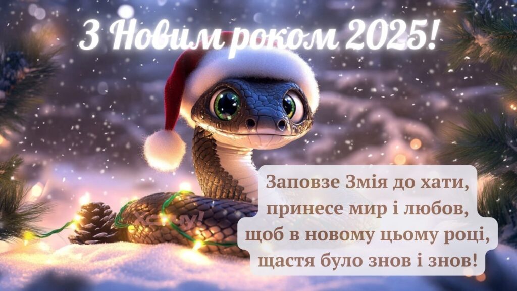 З Новим роком 2025: найкращі привітання у віршах, прозі та картинках 12 З Новим роком 2025: найкращі привітання у віршах, прозі та картинках