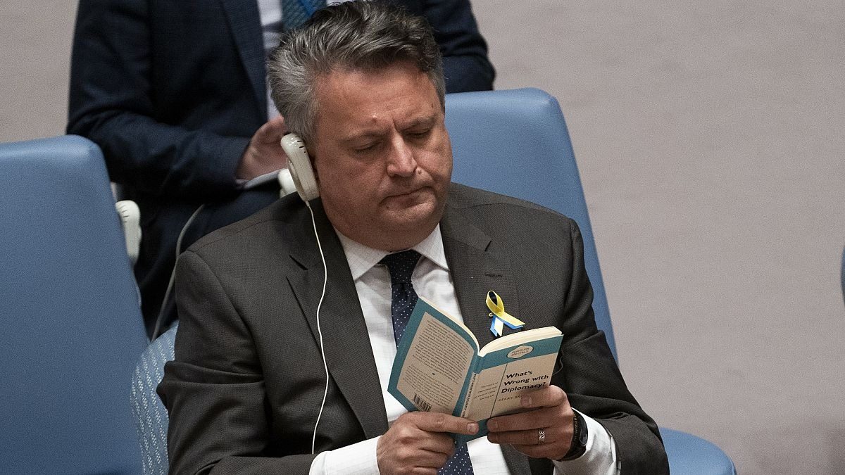 Кислиця показав Радбезу ООН інтерв’ю з нацистом із ЗС РФ