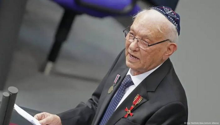 89-летний одессит выступил в Бундестаге, сравнив Путина и Гитлера