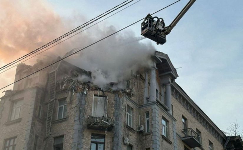 Російський обстріл 1 січня пошкодив будинок Олі Полякової у Києві ➤ Prozoro.net.ua