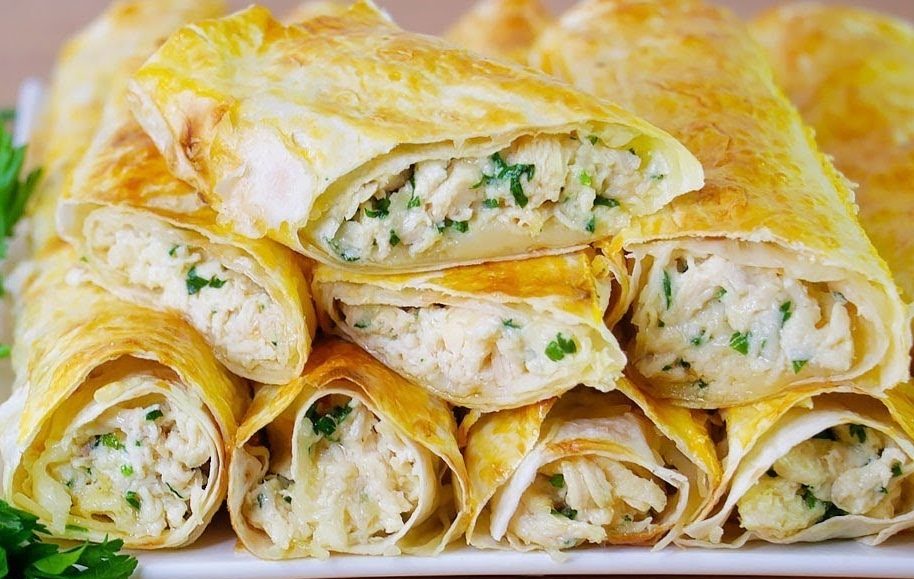 Вкуснее лаваша вы еще не ели: рецепт трубочек с сыром ➤ Prozoro.net.ua