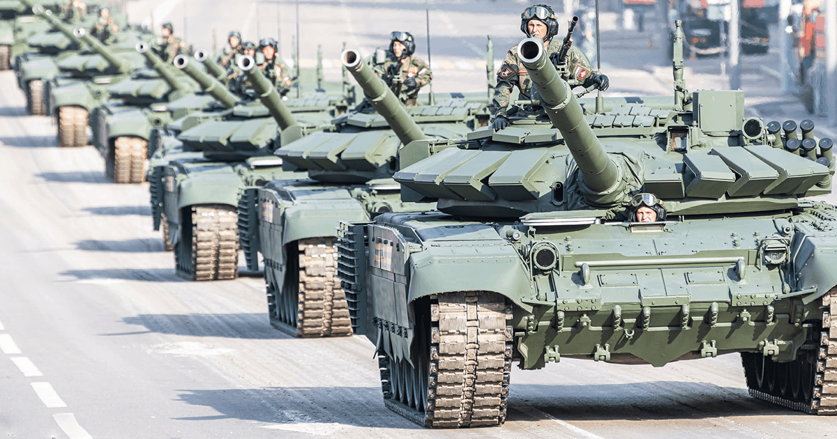 Российские танки становятся легкой мишенью из-за украинских дронов – Forbes