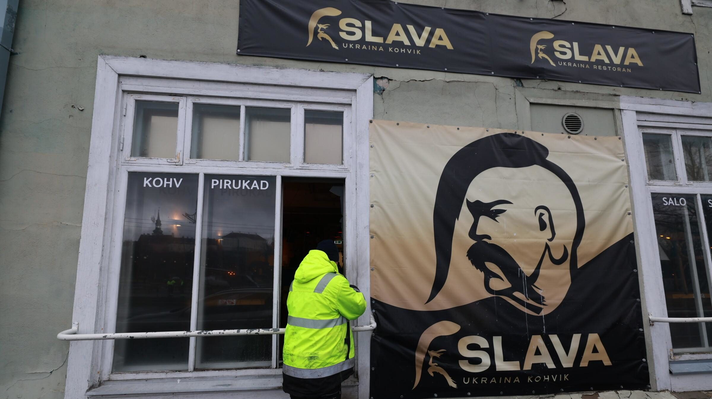 В Таллине горел ресторан Slava Ukrainа: полиция расследует поджог ➤ Prozoro.net.ua