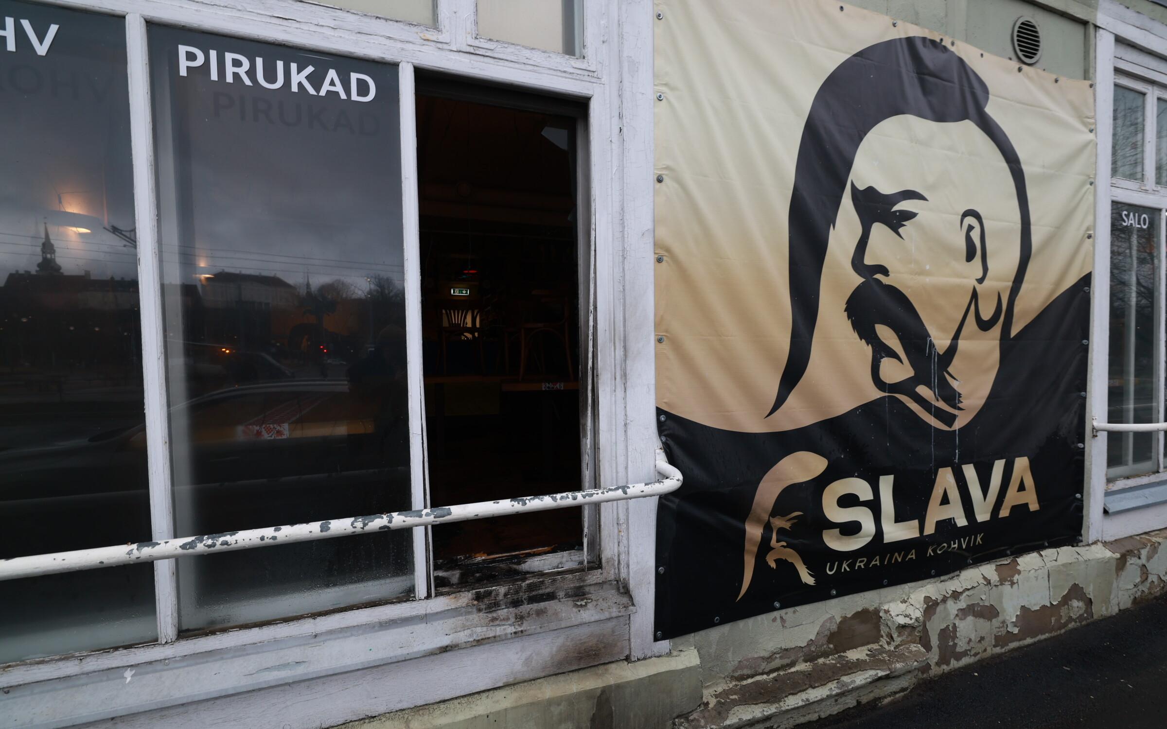 У Талліні горів ресторан Slava Ukrainа: поліція розслідує підпал