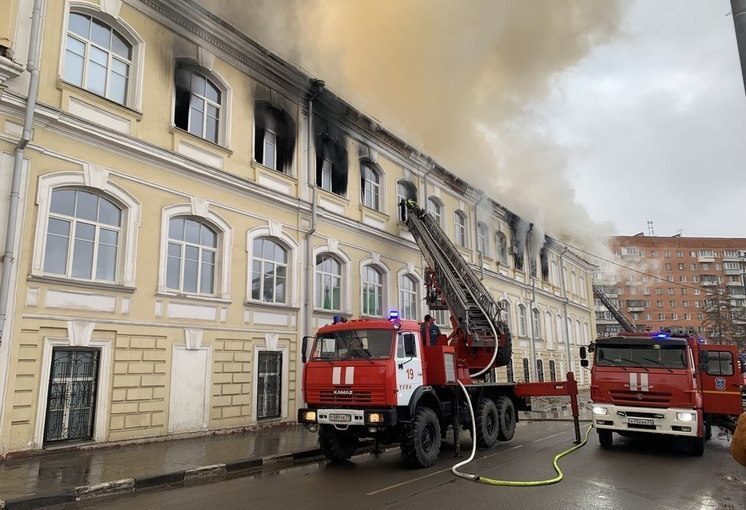 У російській Тулі загорівся військовий госпіталь десантників ЗС РФ  ➤ Prozoro.net.ua