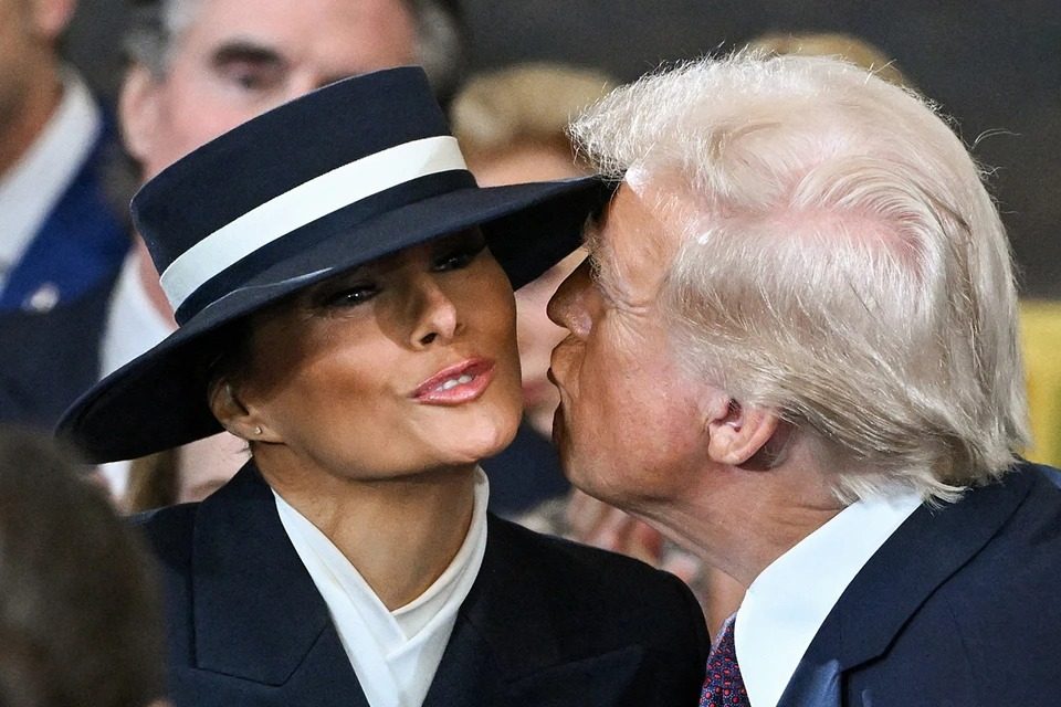 На інавгурації Трампа стався курйоз: винний капелюх Меланії ➤ Главное.net