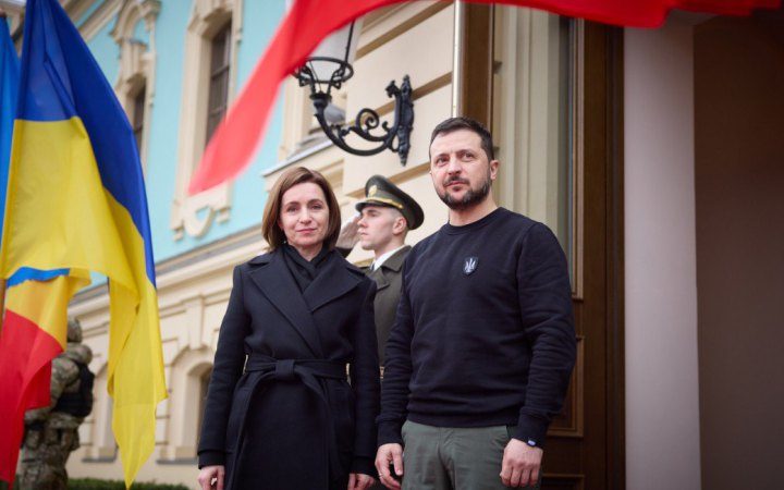 Зеленский и Санду призвали Россию вывести войска из Украины и Приднестровья