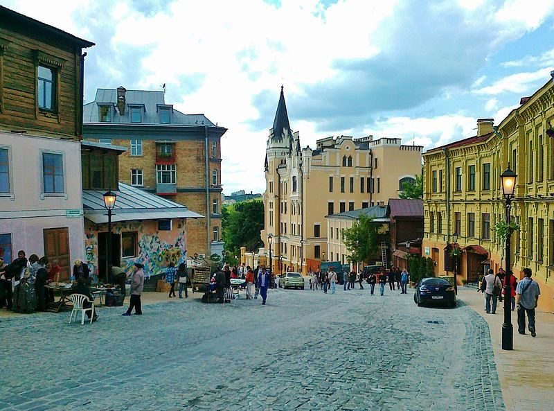 Унікальні фото: яким був Андріївський узвіз наприкінці XIX століття