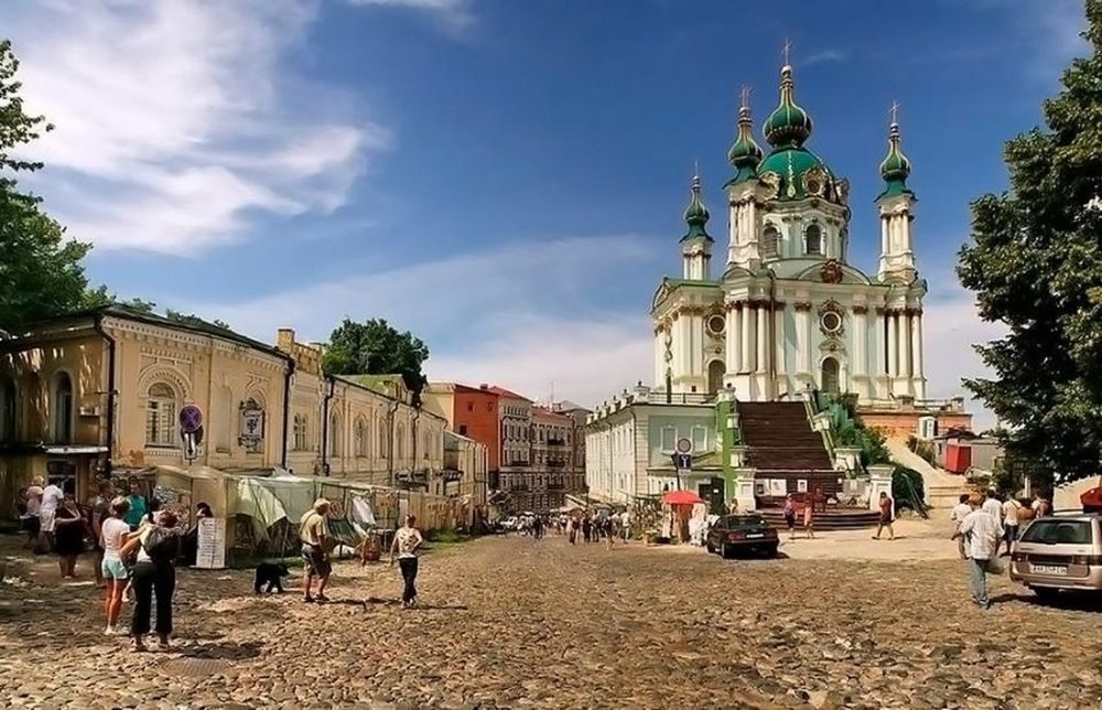 Унікальні фото: яким був Андріївський узвіз наприкінці XIX століття ➤ Prozoro.net.ua