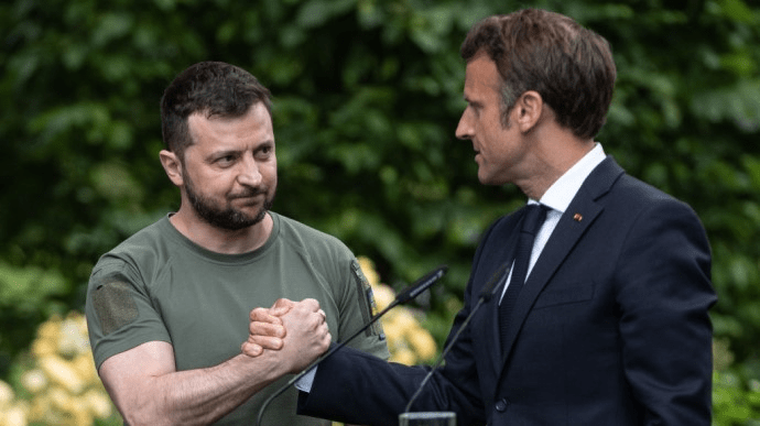 Зеленський та Макрон провели переговори після саміту європейських лідерів ➤ Prozoro.net.ua
