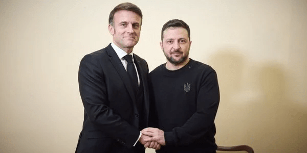 Макрон заявив про легітимність президента Зеленського: деталі виступу