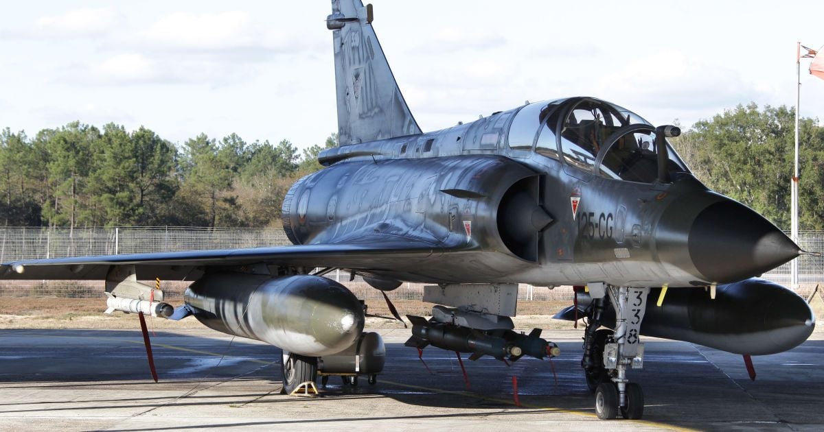 Первые французские истребители Mirage 2000 прибыли в Украину