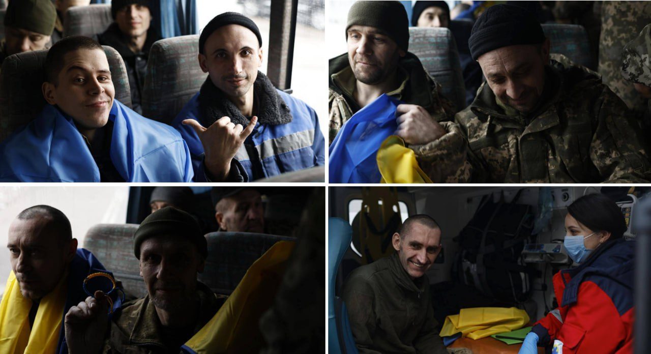 Из российского плена вернули 150 украинских защитников: фото ➤ Главное.net