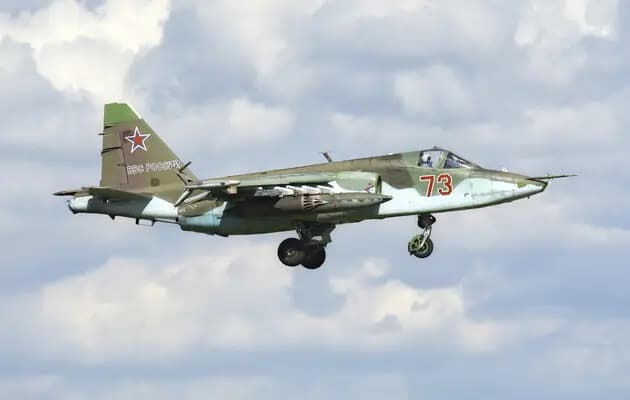 ВСУ уничтожили российский Су-25: от самолета остались только обломки (видео)