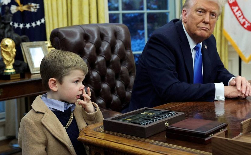 Трамп прибрав з кабінету стіл, на якому син Маска витер соплі ➤ Prozoro.net.ua