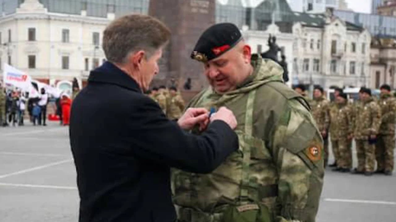В Курщине взорвался на мине вице-губернатор Приморского края РФ Ефремов
