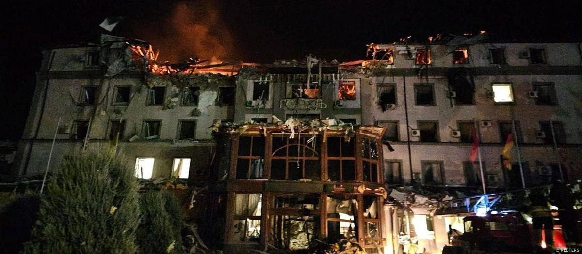 Кто заселился в отель перед ударом по Кривому Рогу