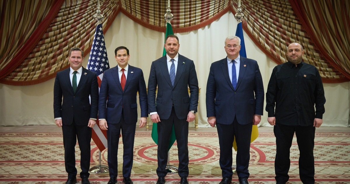 Єрмак зробив першу заяву про переговори у Саудівській Аравії
