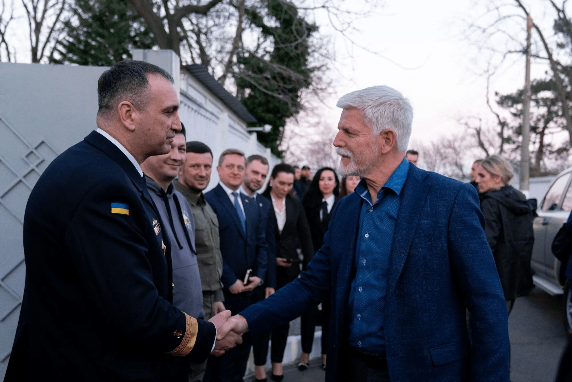 Під час візиту президента Чехії до Одеси Росія атакувала місто “Шахедами” ➤ Prozoro.net.ua