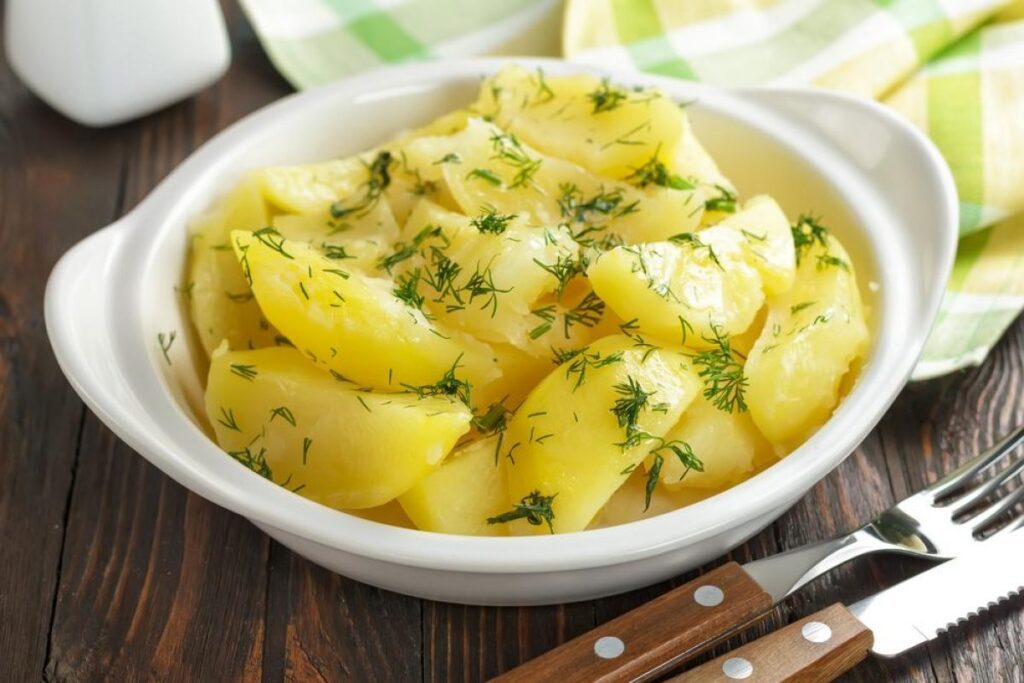Как приготовить молодой картофель как в ресторане