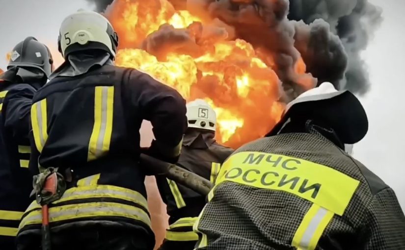 Взрывы, пожары и закрытые аэропорты: РФ массированно атаковали дроны ➤ Prozoro.net.ua