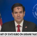 Не фотошоп: держсекретар США з’явився в ефірі ТБ із хрестом на лобі ➤ Prozoro.net.ua