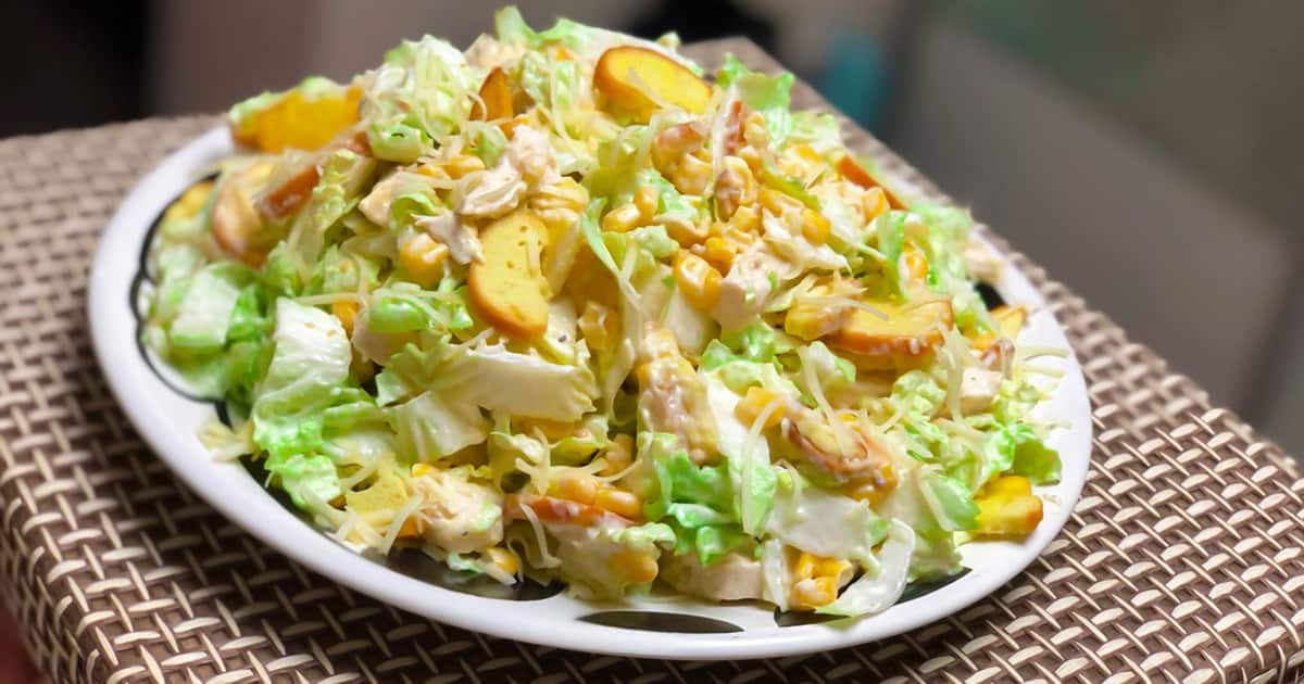 Салат из пекинской капусты, который захотят все: простой рецепт на каждый день ➤ Prozoro.net.ua
